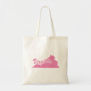 Bolso De Tela Forma de Virginia Tote Bag