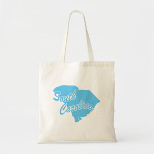 Bolso De Tela Forma del estado de Carolina del Sur