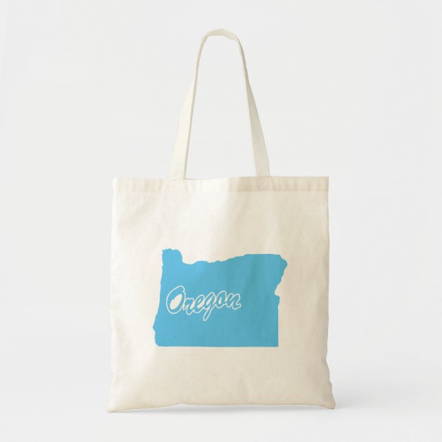 Bolso De Tela Forma del estado de Oregón (Frente)