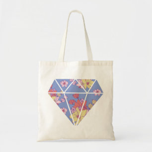 Bolso De Tela Forma moderna del diamante de los estampados de