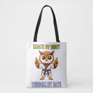 Bolso De Tela Formación en artes marciales de Owl Karate