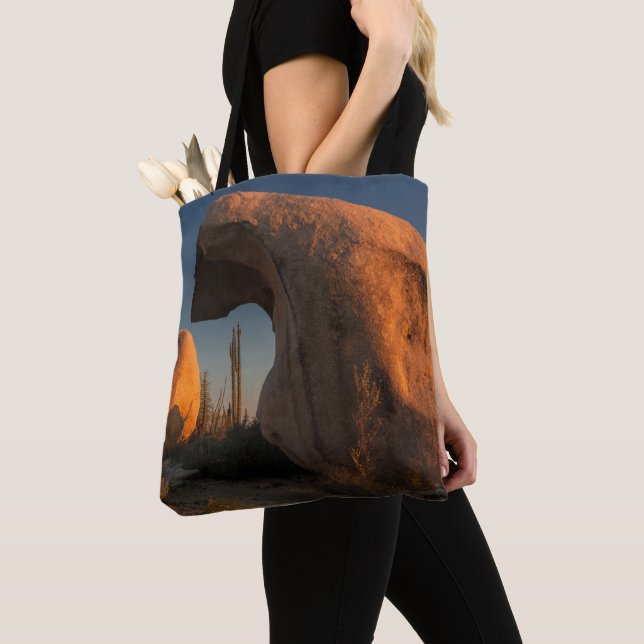 Bolso De Tela Formaciones de roca al atardecer (Detalle)