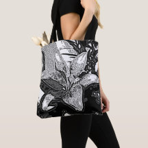 formas abstractas en blanco y negro contemporáneas