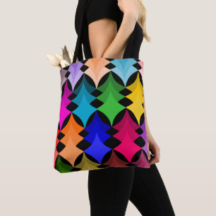 Bolso De Tela Formas Bauhaus
