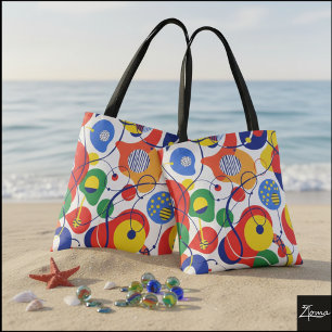 Bolso De Tela Formas cinéticas
