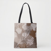 Formas de color marrón de chocolate abstracto