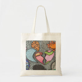 Bolso De Tela Formas del corazón
