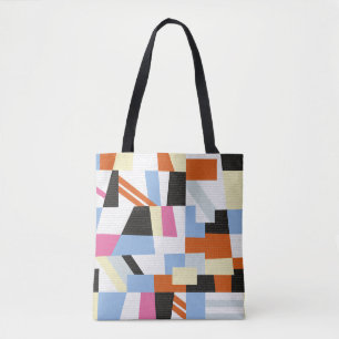 Bolso De Tela Formas geométricas creativas, diseño de patrones d
