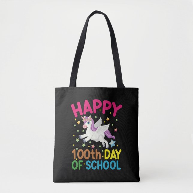 Bolso De Tela Fórmula Matemática 100 Días De Escuela Profesor De (Anverso)
