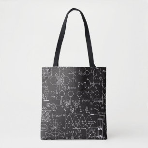 Bolso De Tela Fórmulas científicas: Patrulla de cálculos de Chal