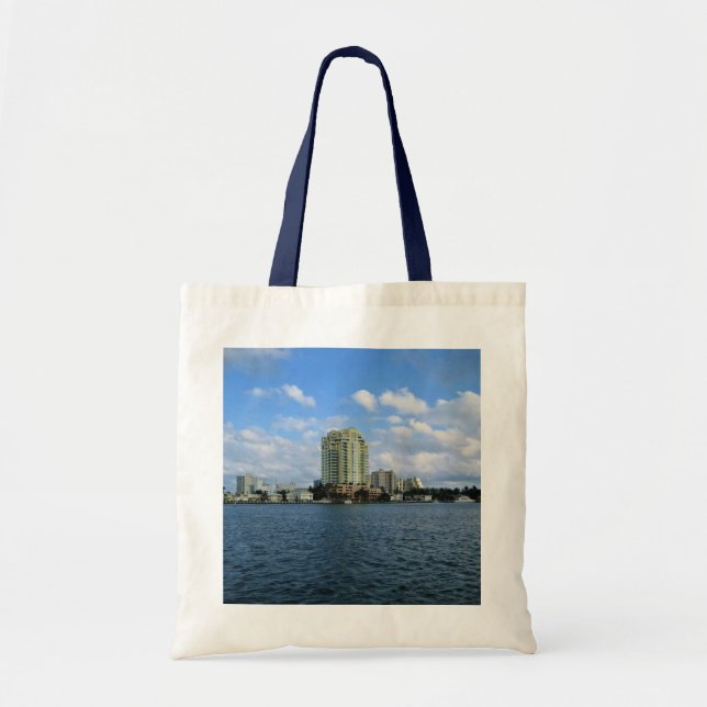 Bolso De Tela Fort Lauderdale, Florida (Frente)