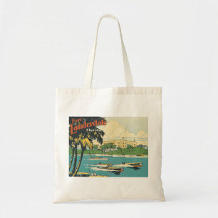 Bolso De Tela Fort Lauderdale Florida añada en los años 20