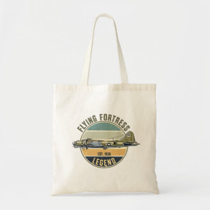 Bolso De Tela Fortaleza Volante B-17 Legendaria