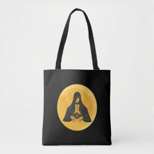 Bolso De Tela Fortune Teller Magic Ball Moon Tote Bag