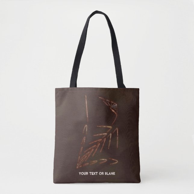 Bolso De Tela Fósil Jurásico (Anverso)