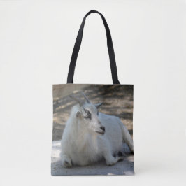 Bolso De Tela Foto de Alojamiento de Cabra Blanca