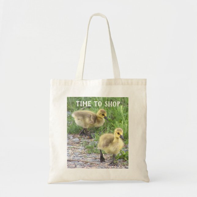 Bolso De Tela Foto de Goslings Tote Bag (Frente)
