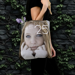 Bolso De Tela Foto de graduación de personalizado   Año de Grado