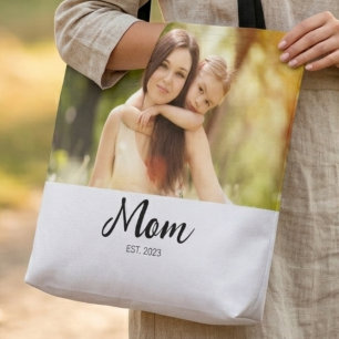 Bolso De Tela Foto de guión establecido por mamá