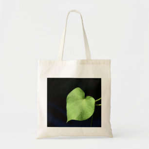 Bolso De Tela Foto de la hoja del corazón, primavera, Tote