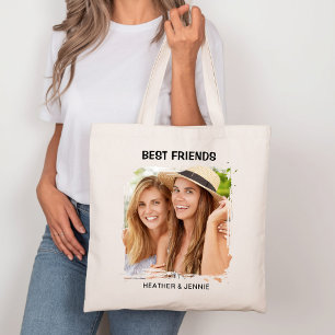 Bolso De Tela Foto de los mejores amigos