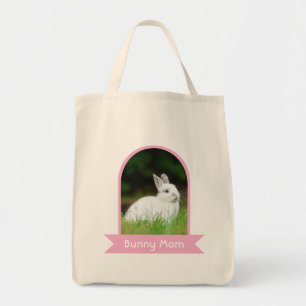 Bolso De Tela Foto de mamá conejita