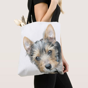 Bolso De Tela Foto de Mascota Personalizada