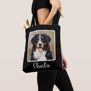 Bolso De Tela Foto de perro personalizada