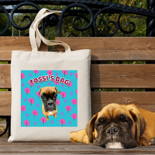 Bolso De Tela Foto de perro personalizada - regalo de nuevo Masc