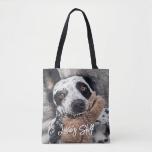 Bolso De Tela Foto de perro personalizado
