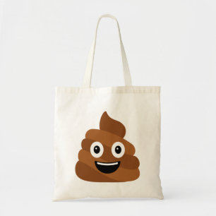 Bolso De Tela Foto de poo Emoji Mug