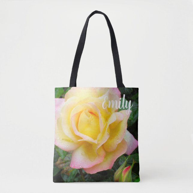 Bolso De Tela Foto de Rosa de Paz (Anverso)