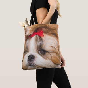 Bolso De Tela Foto de su personalizado de cachorros de perro mas