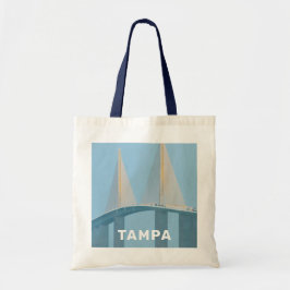 Bolso De Tela Foto de Tampa, puente de luz solar en Florida