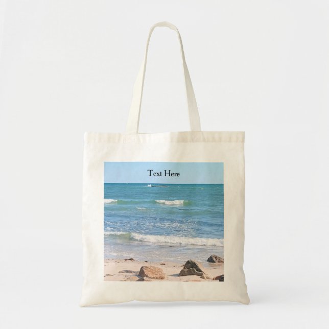 Bolso De Tela Foto del Océano Atlántico (Frente)