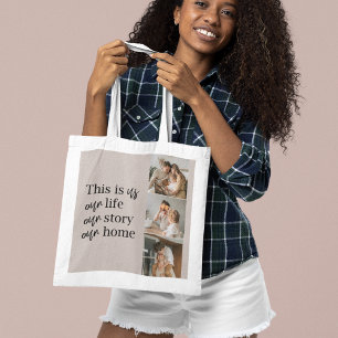 Bolso De Tela Foto familiar moderna de pareja y cita encantadora
