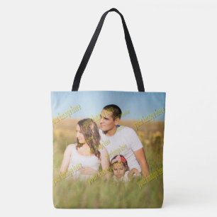 Bolso De Tela Foto FAMILIAR ✨ Personalizado encantador