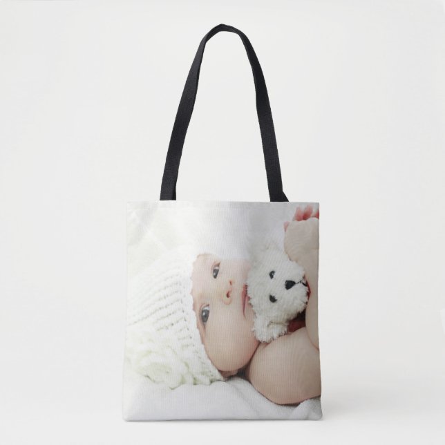 Bolso De Tela Foto personalizada (Anverso)