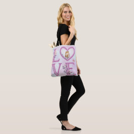 Bolso De Tela Foto personalizada del Día de San Valentín