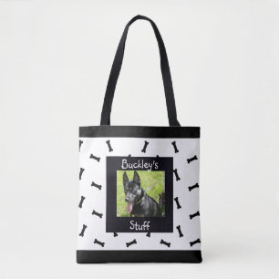 Bolso De Tela Foto personalizada del mascota