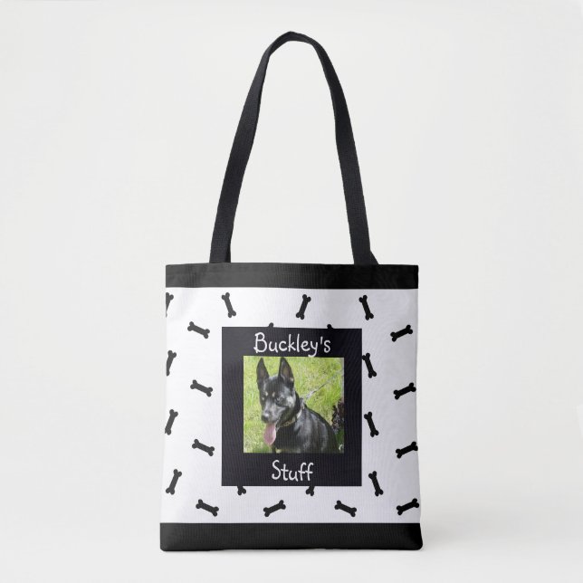 Bolso De Tela Foto personalizada del mascota (Anverso)