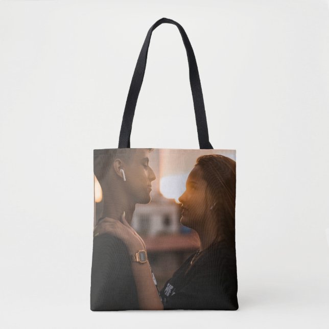 Bolso De Tela Foto personalizada | Tu propio diseño a doble cara (Anverso)
