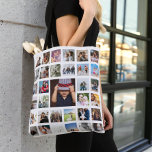 Bolso De Tela Foto personalizada única de collage de fotos 33<br><div class="desc">Bolsa de collage de fotos único personalizada 33 Photo de Ricaso</div>