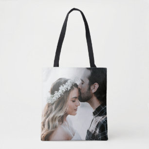 Bolso De Tela Foto Personalizado personalizada de doble cara