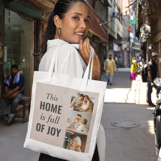 Bolso De Tela Foto y cita familiar de pareja moderna (Subido por el creador)