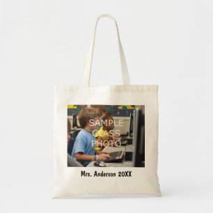 Bolso De Tela Foto y texto de encargo de la clase del profesor