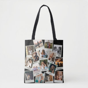 Bolso De Tela Fotografía de 16 Instantáneas Vintage