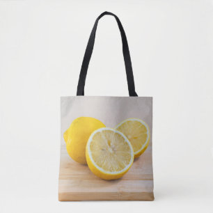 Bolso De Tela Fotografía de alimentos de cítricos de limón amari