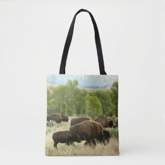 Bolso De Tela Fotografía de animales de la naturaleza de Wyoming