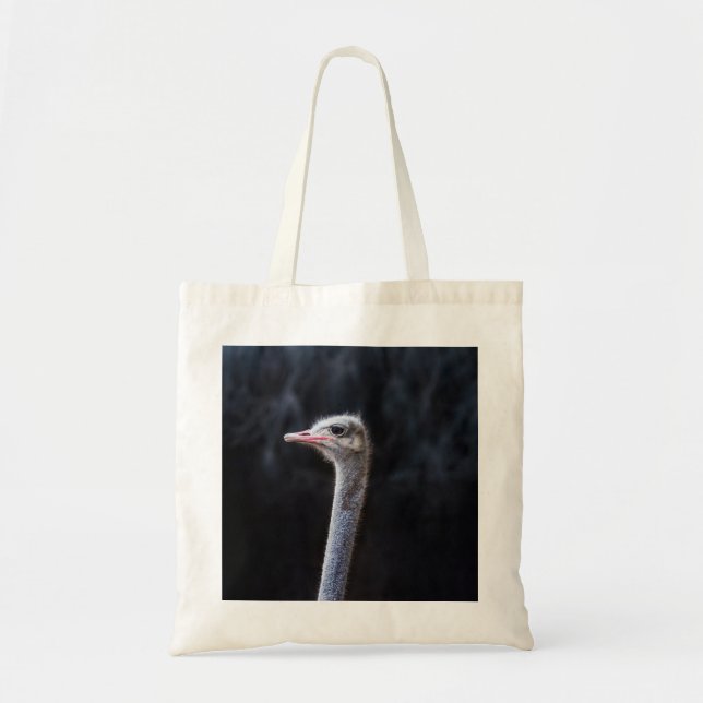 Bolso De Tela Fotografía de avestruz (Frente)